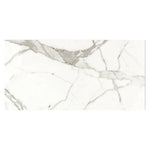 Load image into Gallery viewer, GLAMOUR Porcelain Tile, 11.6 in. x 23.6 in., Polished Calacatta – 15.21 sq.ft./box