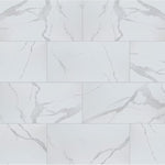 Charger l'image dans la visionneuse de galerie, MSI Stone ULC Ader Tegal Porcelain Tile 0.37 inch Thick 12 inch x 24 inch 16 sq ft/case Matte Marble Look