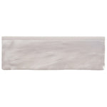 Charger l'image dans la visionneuse de galerie, Ivy Hill Tile Amagansett Grey Ceramic Wall Bullnose Tile 2.55 inch Width 7.87 inch Length Satin Finish 1 sq ft/case