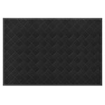 Charger l'image dans la visionneuse de galerie, Multy Home 4 ft. x 6 ft. Parquet Embossed Black Doormat