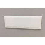 Charger l'image dans la visionneuse de galerie, White Glossy Ceramic Beveled Edge 4" X 12" Subway Tile (Set of 40)