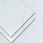 Load image into Gallery viewer, Dundee Deco Falkirk Fermoy II 24in. x 24in. White Peel and Stick Vinyl Tile Flooring (39sq.ft./case)