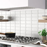 Load image into Gallery viewer, Segment Stone 3 in. x 6 in. Glossy Ceramic Inverted Beveled Wall Tile