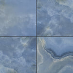 Load image into Gallery viewer, Ivy Hill Tile Jume Onyx Blue Porcelain Tile – 0.39 inch Thick, 24 inch x 48 inch, 15.49 sq.ft/Case – Polished Onyx Look Finish