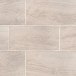 Charger l'image dans la visionneuse de galerie, MSI Stone ULC Marken Cream Porcelain Tile 0.37 inch Thickness 24 inch Width 16 sq. ft. Coverage Polished Finish Marble Look