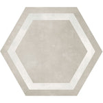 Load image into Gallery viewer, Anatolia Artisano Noce Hexagon Frame Porcelain Floor & Wall Tile 0.35 inch Thick x 6.89 inch Wide – 2.8 sq. ft./Case, High Definition Matte Finish