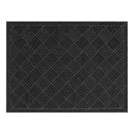 Load image into Gallery viewer, Multy Home Contours Parquet Charcoal 2 ft. x 3 ft. Indoor / Outdoor Rectangular Needlepunch Door Mat