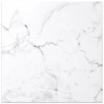 Charger l'image dans la visionneuse de galerie, 12'' x 12'' Peel and Stick Vinyl Floor Tiles, Black & White Marble (15 Tiles per Color)