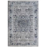 Charger l'image dans la visionneuse de galerie, Lanart Rug Cassia Blue 8 ft. x 10 ft. Indoor Area Rug – Traditional Persian Style Stain Resistant Rug