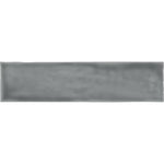 Charger l'image dans la visionneuse de galerie, Anatolia Teramoda Charcoal 3 inch x 12 inch Glossy Pressed Glazed Ceramic Wall Tile – 10.66 Sq. Ft. Coverage per Case