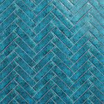 Charger l'image dans la visionneuse de galerie, Ivy Hill Tile Moze Blue 3 inch x 12 inch Ceramic Wall Tile – 5.38 sq. ft. per Case, Glazed Smooth Finish
