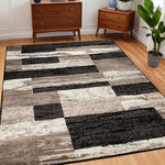 Load image into Gallery viewer, Valenti Contemporary Geometric Patchwork Indoor Area Rug or Runner