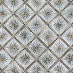 Load image into Gallery viewer, Merola Tile Harmonia Kings Marrakech Blue Ceramic Floor and Wall Tile 13 inch Width 13 inch Length 12.19 sq ft/case Patterned Matte Finish