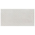 Load image into Gallery viewer, Merola Tile Camden Decor Antique Bianco Ceramic Wall Tile 4 inch Width 8 inch Length 11.5 sq ft/case Glossy Subway Pattern Finish