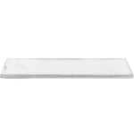 Charger l'image dans la visionneuse de galerie, Ivy Hill Moze White 3 in. x 12 in. Ceramic Bullnose Wall Tile Trim