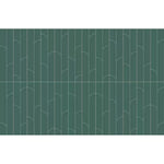 Load image into Gallery viewer, Anatolia 3 inch x 12 inch Geometra Ivy Emerald Glossy Pressed Glazed Ceramic Tile 10.66 sq ft/case – Geometric Pattern Wall Tile