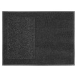 Load image into Gallery viewer, Multy Home 36-inch x 48-inch and 18-inch x 30-inch BOGO Charcoal Needlepunch Mats with TPR Backing