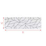 Charger l'image dans la visionneuse de galerie, Modamo Brooklyn Décor, carreau de mur en céramique blanc brillant avec noir, 12 pouces x 36 pouces (14,53 pieds carrés/boîte)