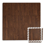 Load image into Gallery viewer, FloorPops Brown Craftsman 12 in. x 12 in. Interlocking Floor Tiles