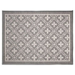 Load image into Gallery viewer, Multy Home Jinnah Grey Printed Decorative Mat – 3 x 4 ft, Non-Slip, Indoor