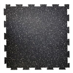 Load image into Gallery viewer, Rubber King Pro Series Grey 24-inch x 24-inch Rubber Interlocking Floor Tile (40 sq. ft. / case)