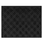 Load image into Gallery viewer, TrafficMaster 36-inch x 48-inch Black Embossed Rectangular Door Mat with Lattice