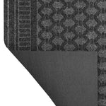 Load image into Gallery viewer, TrafficMaster Brighton Graphite 4 ft. x 6 ft. Embossed Polyester Floor Mat with TPR Back – Indoor & Outdoor Entryway Mat