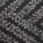 Load image into Gallery viewer, TrafficMaster Scollard 2 ft. x 3 ft. Two-tone Needlepunch Charcoal/Black Doormat