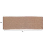 Load image into Gallery viewer, IH Casa Decor ERO Modern 16-Inch x 48-Inch Plain Coir Door Mat
