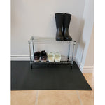 Charger l'image dans la visionneuse de galerie, Rubber King Black 4 ft. x 6 ft. x 0.118 in. Rubber Fitness Utility Mat