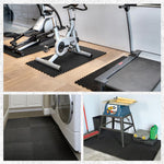 Charger l'image dans la visionneuse de galerie, CAP Barbell 24-inch x 24-inch x 1/2-inch Multi-use Interlocking Puzzle Exercise Mat (6 pieces - 24 sq.ft)