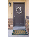 Load image into Gallery viewer, MSI Stone ULC Blue Quatrefoil Coir Door Mat – 18" x 30"