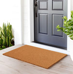 Charger l'image dans la visionneuse de galerie, Barnyard Designs Natural Coco Coir Heavy Duty Backing Doormat 3 ft x 2 ft