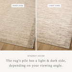 Load image into Gallery viewer, Jeremiah Brent x Loloi Bleecker Sand / Charcoal Area Rug