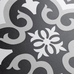 Charger l'image dans la visionneuse de galerie, Merola Tile Harmonia Kings Marrakech Blue Ceramic Floor and Wall Tile 13 inch Width 13 inch Length 12.19 sq ft/case Patterned Matte Finish