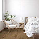 Load image into Gallery viewer, Solid maple Papyrus flooring with matte finish and natural wood character