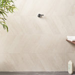 Load image into Gallery viewer, Ivy Hill Tile Montgomery Chevron White Porcelain Tile – 0.39 inch Thick, 24 inch x 48 inch, 15.49 sq.ft/Case – Matte Finish