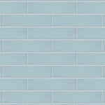 Load image into Gallery viewer, Merola Tile Castillo Sky Ceramic Wall Tile 3 inch x 12 inch – 5.72 sq. ft. per Case (Aqua Blue Glossy Subway Tile, 22 Pieces)