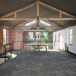 Load image into Gallery viewer, Astella Sediment Miststone 21.68 in. x 21.68 in. Carpet Tile (8 Tiles, 21.53 sq. ft./Case)