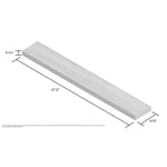 Charger l'image dans la visionneuse de galerie, Nature’s Vision 8.03 in. W x 47.6 in. L 8 mm Luxury Vinyl Tile Flooring (21.26 sq.ft./case)