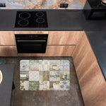 Load image into Gallery viewer, IH Casa Decor RugHarmony 18-Inch x 30-Inch Memory Foam Floor Mat Bevel Coffee