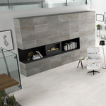 Load image into Gallery viewer, MSI Stone ULC Metallic Blanche 24 inch x 48 inch Matte Porcelain Stone Look Floor and Wall Tile 16 sq ft per Case