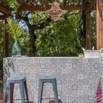 Load image into Gallery viewer, Merola Tile Sample Faenza Azul 6 inch x 6 inch Ceramic Floor and Wall Tile