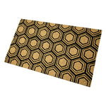 Load image into Gallery viewer, MSI Stone ULC Black Hexagon 22 in. x 36 in. Coir Door Mat