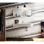 Load image into Gallery viewer, Modamo Glossy Tender Grey 3-inch x 12-inch Picket Ceramic Wall Tile (11.79 sq.ft./Case)