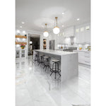 Load image into Gallery viewer, Anatolia 12-inch x 24-inch Vera Carrara Polished Rectified Marble Look Porcelain Floor and Wall Tile