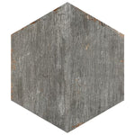 Charger l'image dans la visionneuse de galerie, Merola Tile Retro Hex Cendra Porcelain Tile 14.13 inch x 16.25 inch – 11.05 sq. ft. per Case Matte Wood Look Finish