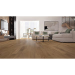 Charger l'image dans la visionneuse de galerie, Plancher stratifié en chêne européen North Woods Rondeau, 12 mm d'épaisseur x 12,7 cm de largeur x longueurs variables (13,23 pi²/boîte)