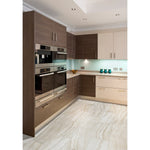 Load image into Gallery viewer, MSI Stone ULC Matrix Calcite Porcelain Tile 12 inch x 24 inch Polished Finish 0.38 inch Thickness Floor and Wall Tile