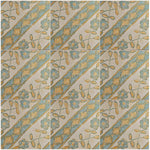 Charger l'image dans la visionneuse de galerie, Merola Tile Klinker Retro Blanco Aubrieta 12.75 inch x 12.75 inch Ceramic Floor and Wall Tile 6.96 sq. ft./case – Satin Textured Finish
